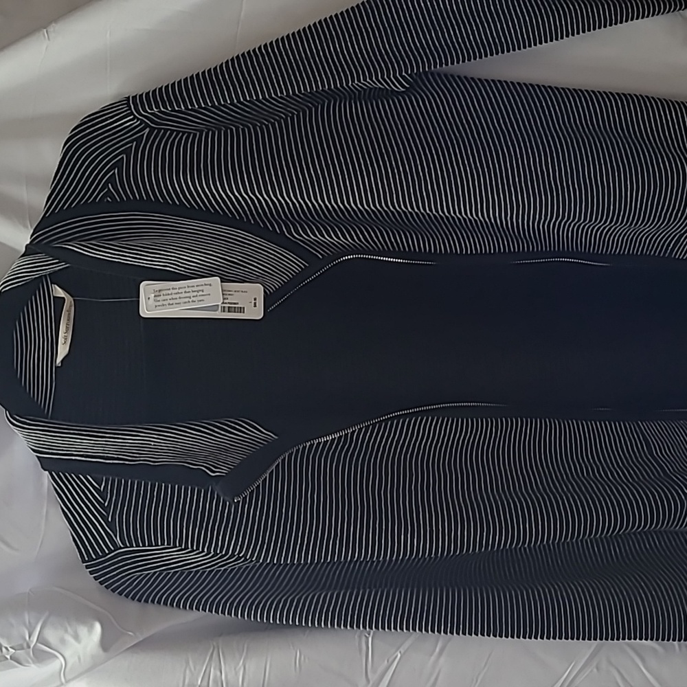 Soft Surroundings striped jacket new